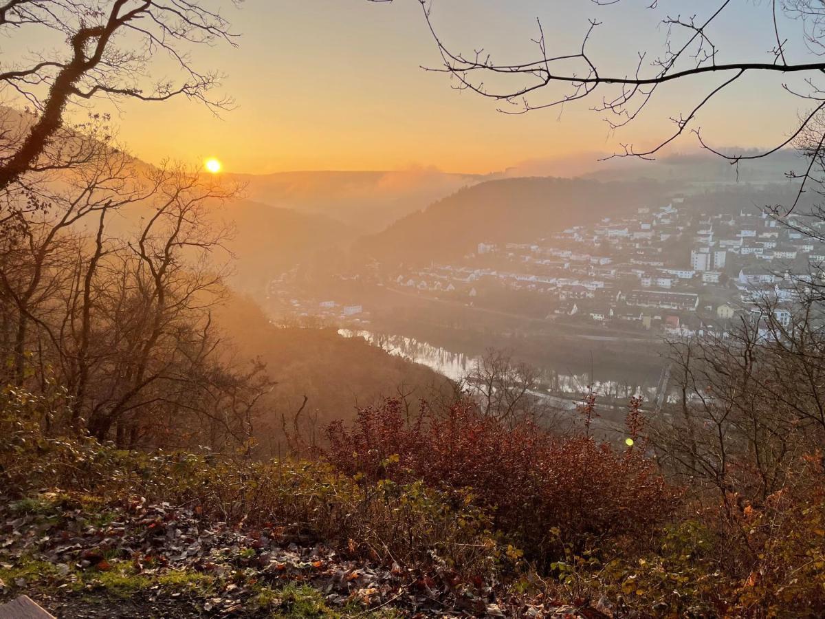 Ferienwohnung Bei Bad Ems Im Lahntal Fachbach Exterior foto